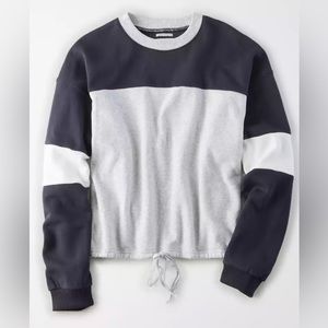 American eagle cinched sweatshirt